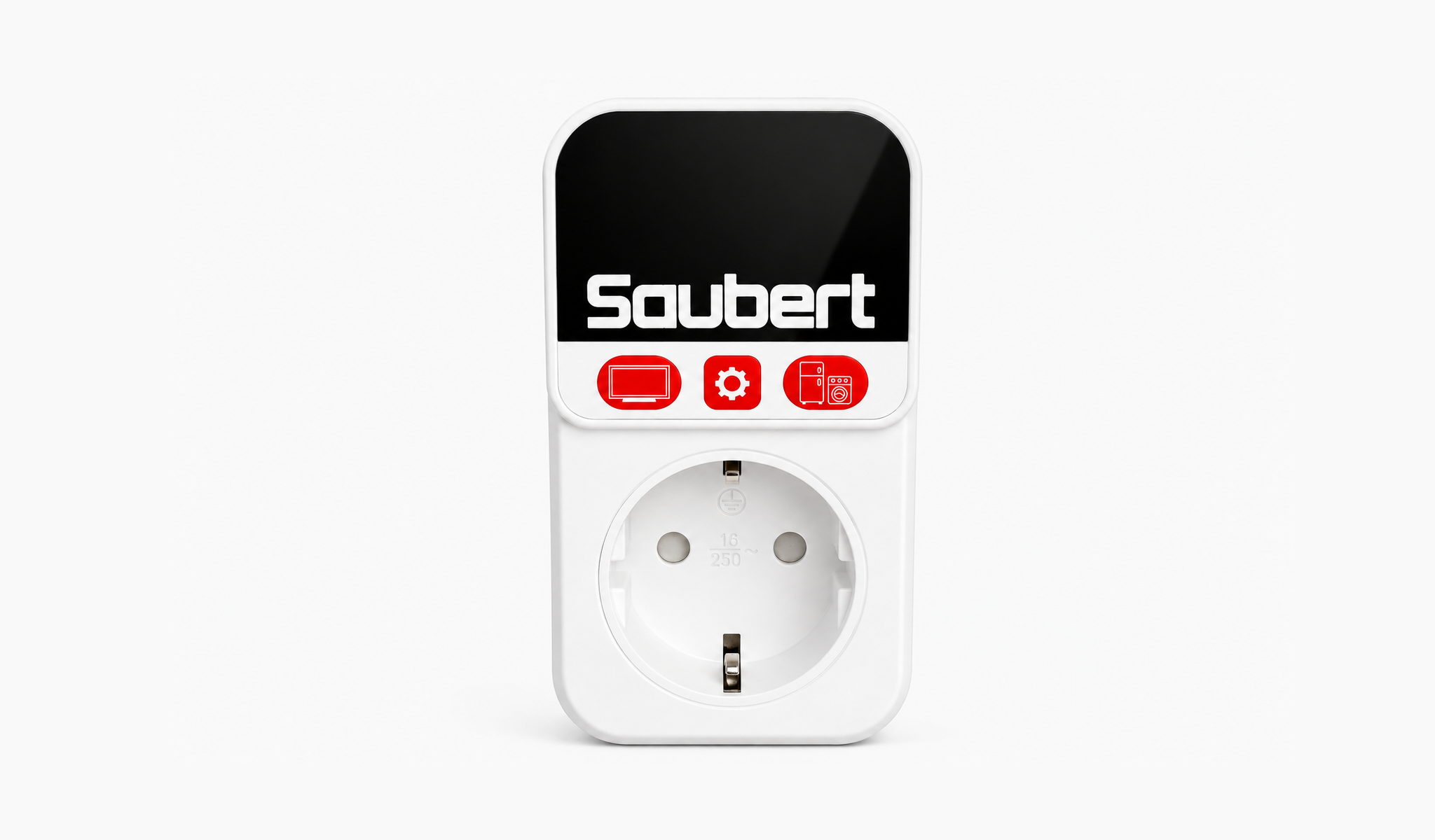 Saubert FZS0119 16A Akıllı Voltaj ve Darbe Gerilim Korumalı Priz
