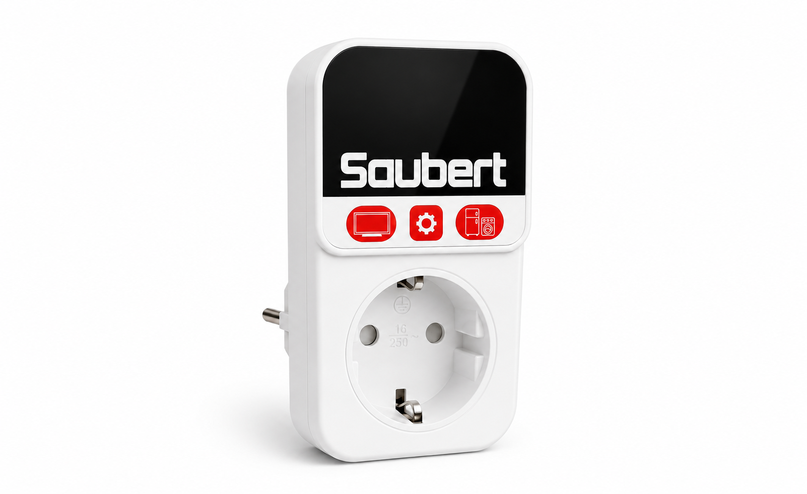 Saubert FZS0119 16A Akıllı Voltaj ve Darbe Gerilim Korumalı Priz