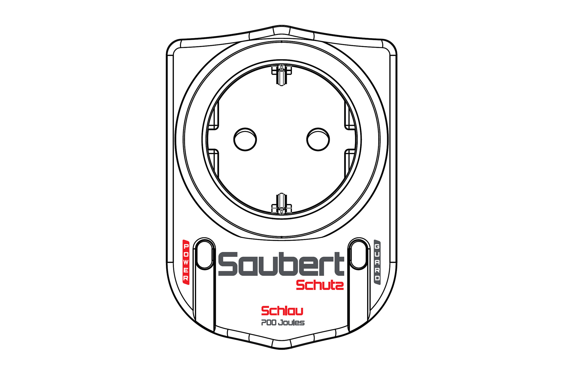 Saubert Akım Korumalı Priz Zs0217